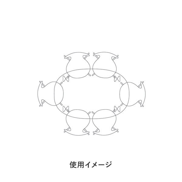 B612��Super-Elliptical table