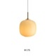 VL 45 Radiohus Pendant Amber