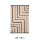 VIBEKE KLINT RUG VK-1��WHITE/BLACK��