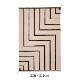 VIBEKE KLINT RUG VK-1��WHITE/BLACK��
