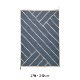 VIBEKE KLINT RUG VK-2��BLUE/WHITE��