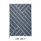 VIBEKE KLINT RUG VK-2��BLUE/WHITE��