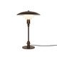 PH 3/2 Table Aged Brass Opal Table Lamp