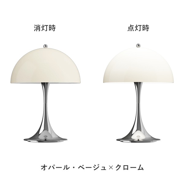 Panthella 250 Portable Opal��Chrome