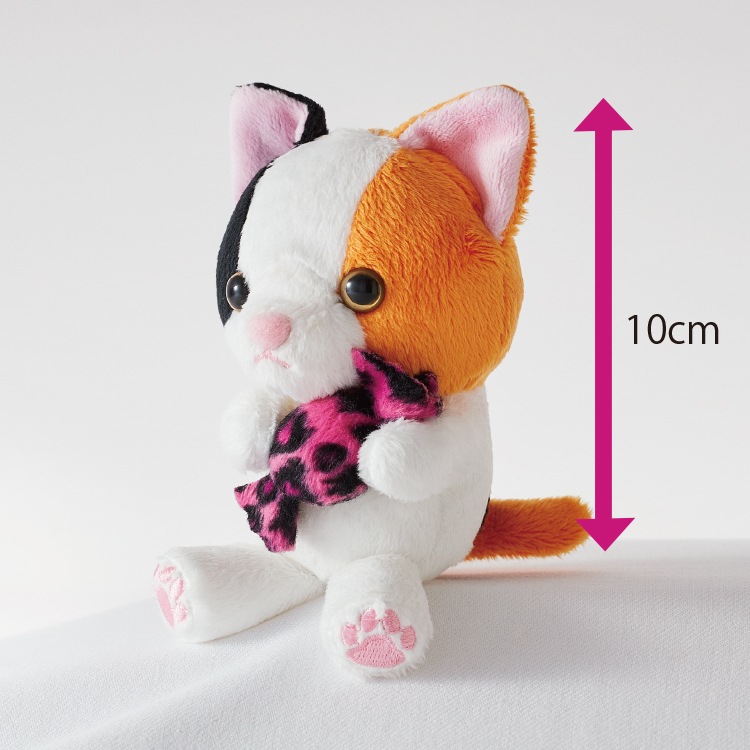 ＜寄附金付＞ホテル公式マスコット 三毛ねこの「みけちゃん」