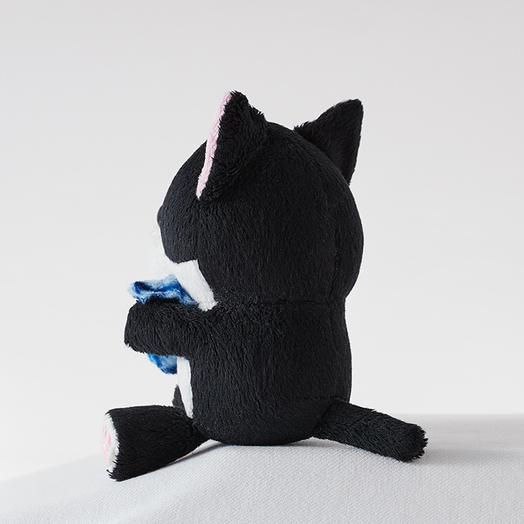 <寄附金付>ホテル公式マスコット アメちゃんねこ ハチワレ&三毛 ペアセット