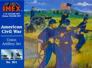 501 南北戦争 北軍 砲兵セット | アイメックス IMEX | フィギュア
