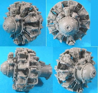 32002 P&W R-2800 C ダブルワスプ 空冷星型14気筒エンジン 後期型|飛行機用パーツ|飛行機
