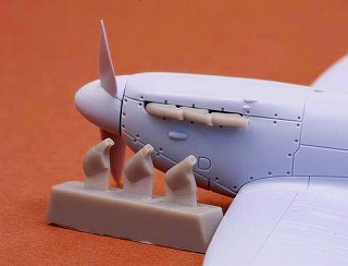 72009 スーパーマリン スピットファイア Mk.I/II 排気管|飛行機用パーツ|飛行機