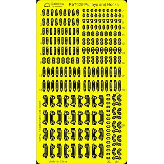 Rb7029 滑車&フック | レインボーモデル RainbowModel | 艦船,艦船用