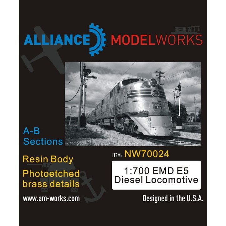 NW70024 EMD E5 ディーゼル機関車|建物／情景用パーツ|フィギュア