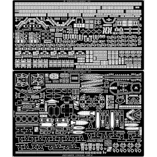 35156 HMS 戦艦 ウォースパイト用エッチングパーツセット | ホワイト