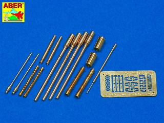 A32113 独 フォッケウルフ Fw190Ａ-2/A-5戦闘機 機銃セット|飛行機用パーツ|飛行機