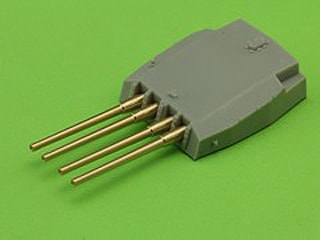 SM700-029 仏海軍 45口径380mm砲砲身 1935年型 防水布無し|艦船用パーツ|艦船