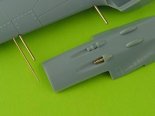 AM72-013 フォッケウルフ Fw190A-6 MG17/MG151&ピトー管|飛行機用パーツ|飛行機