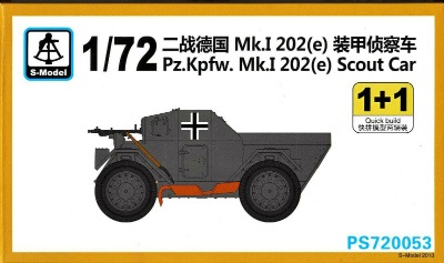 PS720053 ディンゴ Pz.Kpfw. Mk.I 202(e) 装甲偵察車|第二次大戦のAFVモデル|AFV
