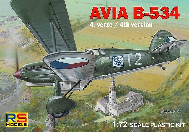 92064 アヴィア B-534IV|第二次大戦の飛行機モデル|飛行機