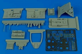 2107 川崎 キ61-I 三式戦闘機 飛燕 コクピットセット | アイリス AIRES