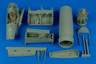 2110 F-8E/H クルセイダー ディテールセット|飛行機用パーツ|飛行機