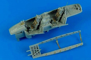 2174 F-14D スーパートムキャット コクピット|飛行機用パーツ|飛行機
