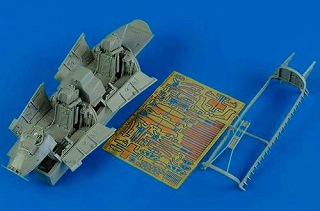 2176 Su-27UB フランカーC コクピットセット|飛行機用パーツ|飛行機