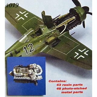 4019 フォッケウルフ Fw190D-9 ディテールセット|飛行機用パーツ|飛行機