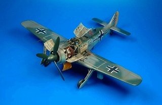 4215 Fw190A-3 ディテールセット(エンジン/機銃/脚収納庫)タミヤ用|飛行機用パーツ|飛行機