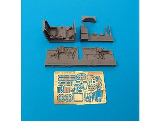 4248 メッサーシュミット Bf109K-4 コクピットセット|飛行機用パーツ|飛行機