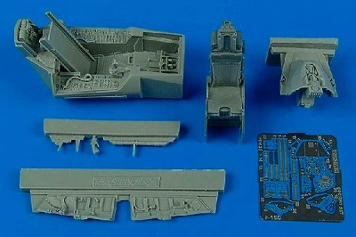 4400 F-16C ファイティングファルコン ブロック50/52 コクピットセット|飛行機用パーツ|飛行機