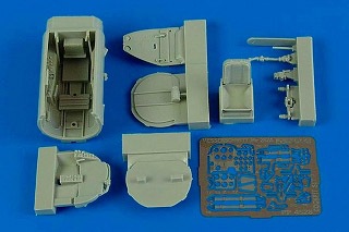 4528 メッサーシュミット Me262A シュワルベ コクピットセット|飛行機用パーツ|飛行機