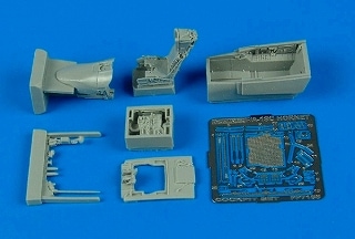 7168 F/A-18C ホーネット コクピット|飛行機用パーツ|飛行機