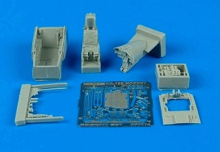 7174 F/A-18A ホーネット コクピットセット|飛行機用パーツ|飛行機