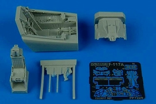 7229 F-117A ナイトホーク コクピット|飛行機用パーツ|飛行機