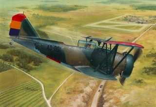 72247 G-23 デルフィン スペイン内戦|第二次大戦の飛行機モデル|飛行機