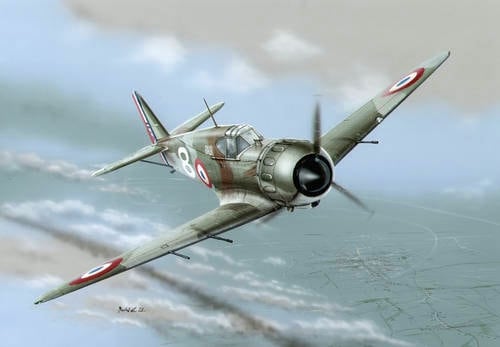 A060 ブロッシュ MB.152C1|第二次大戦の飛行機モデル|飛行機
