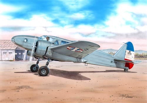 A088 カプロニ Ca.310 リベッチオ ユーゴスラビア/クロアチア/ハンガリー空軍|第二次大戦の飛行機モデル|飛行機