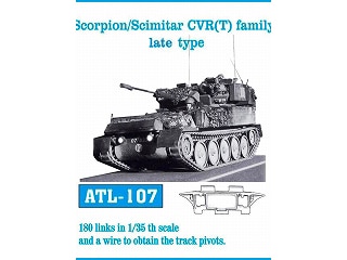 【在庫限り 再入荷予定無し】ATL-107 スコーピオン/シミター CVR(T) ファミリー 後期型|AFV用パーツ|AFV
