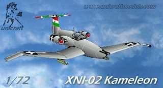 XNI-02 Kameleon | ユニクラフト | 飛行機,試作機／実験機