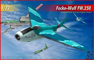 フォッケウルフ Fw250|第二次大戦の飛行機モデル|飛行機