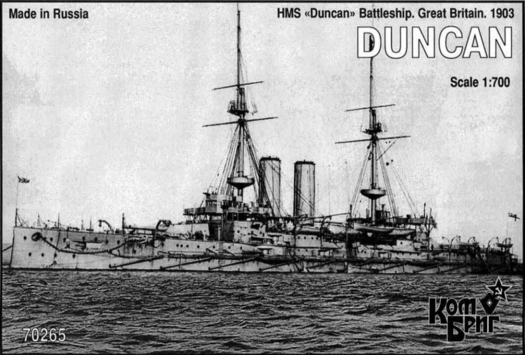 70265 英国海軍 ダンカン級戦艦 ダンカン Duncan 1903 | コンブリック