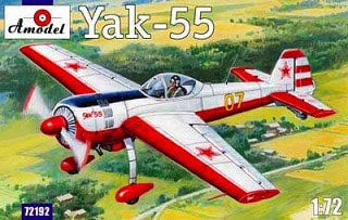 72192 ヤコブレフ Yak-55|大戦後の飛行機モデル|飛行機