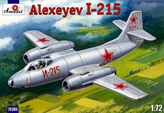 シ*ー様 A-2用に！ 大戦モデル究極最強復刻 MADE IN ENGLAND 72261 アレクセエフ I-215 試作双発ジェット機改良型 | Aモデル A