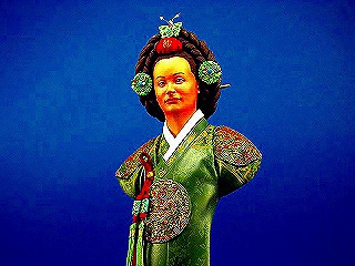 LF2102 胸像 19世紀 韓国の 女帝|ヒストリカルフィギュア|フィギュア