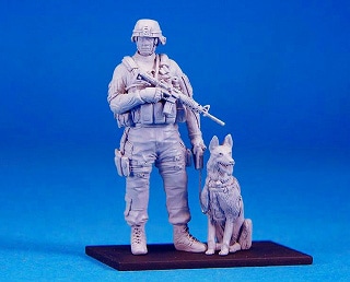 【再入荷】LF0124 現用米軍 K9(軍用犬)と調教師|大戦後のフィギュア|フィギュア
