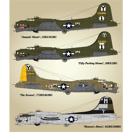 ★Boeing B-17G ボーイングB-17フライング・フォートレス　解説書 72-015 ボーイング B-17 フライングフォートレス Part2 | ライフライク
