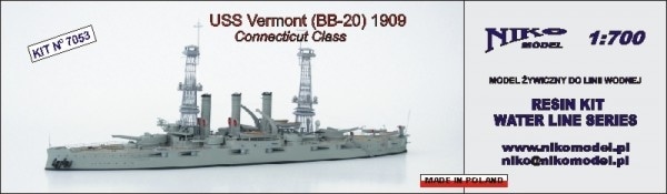 7053 ͥåȵ BB-20  Vermont 1909