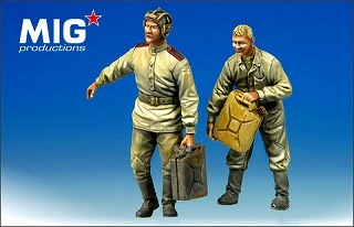 35-312 給油するロシア兵セット | MIGプロダクション | フィギュア,大