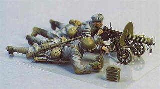 DID ミリタリーフィギュア　ドイツ軍SS 機関銃手 大注目 DID ミリタリー - 機関銃手 ドイツ軍SS ミリタリー