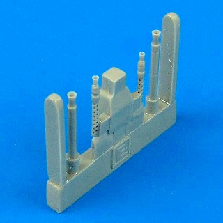 48090 メッサーシュミット Bf109E 機関銃銃身(MG-17 7.92mmとMGFF 20mm)|飛行機用パーツ|飛行機