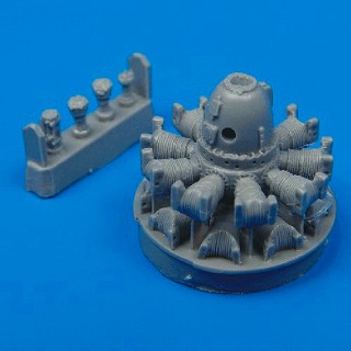 72004 F4U-1 コルセア エンジン P＆W R2800 タミヤ用|飛行機用パーツ|飛行機